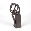 Danya B Mother and Child Tender Embrace Cast Iron Sculpture - 4 of 4