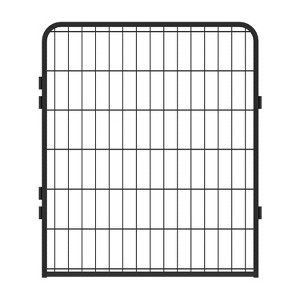 Chery Life Heavy Duty Metal Playpen With Door, 31.7"H Dog Fence, Pet Exercise Pen - 1 of 4