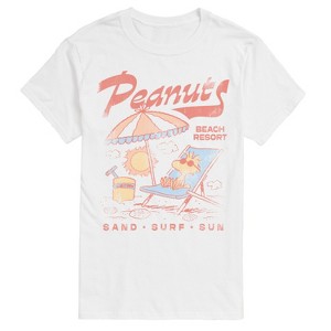 Men's - Peanuts - Peanuts Resort Short Sleeve Graphic T-Shirt - 1 of 4