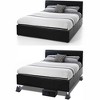 5 to 6-inch Super Quality Bed and Furniture Risers 4-pack in Black - Homeitusa - image 2 of 3