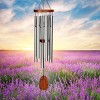 Woodstock Chimes Signature Collection, Woodstock Chimes of Comfort, 24'' Silver Wind Chime WCOC - image 2 of 4