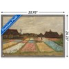 Trends International Flower Beds in Holland by Vincent van Gogh Framed Wall Poster Prints - 3 of 4