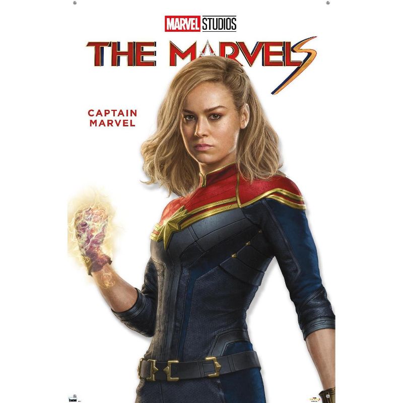 Trends International Marvel The Marvels - Captain Marvel Feature Series Unframed Wall Poster Prints, 4 of 7