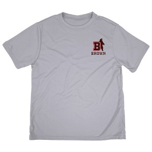 Boys' Brown University Sport T-Shirt Left Chest Logo - 1 of 4