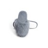 Roxoni Cozy Chic Fuzzy Slippers for Girl's - Fizzy Hair Top with Faux Fur Body, Comfortable & Relaxing - 2 of 4
