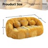 MOONMISS Chenille Bean Bag Chair Lazy Chair Durable Comfort Lounger High Back Bean Bag Chair Couch - 2 of 4