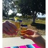 Dos Sueños Mexican Hand Blown  Tequila Shot Glasses - Blue Rim - 2oz - Set of 6 - 4 of 4