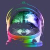 Women's Design By Humans Astronaut Racoon By clingcling Racerback Tank Top - 2 of 3