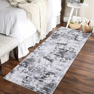 Runner Rug Washable, Non-Slip, Stain Resistant Carpet for Kitchen & Hallway, Soft Touch, Easy Clean Floor Cover - 1 of 4