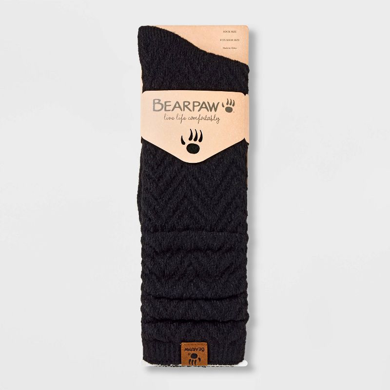 Bear Paw Women's Chevron Texture Socks - 5-10, 3 of 6
