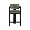 Meridian Furniture,Sacha Green Velvet Stool - 3 of 4