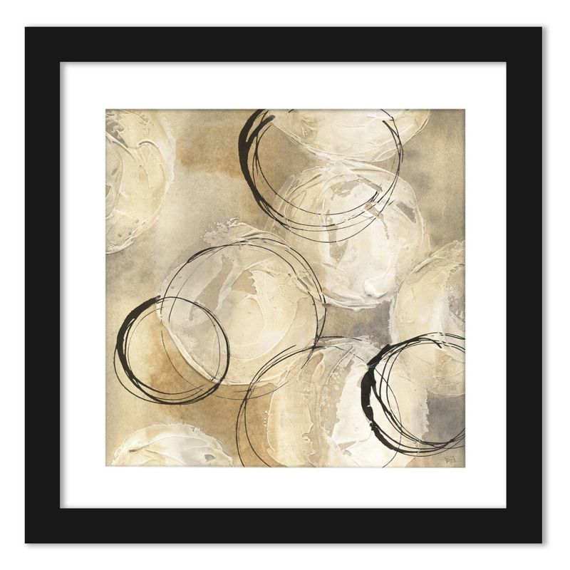 Americanflat Brushstroke Circles - Set of 2 Framed Prints by PI Creative, 4 of 7