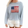 Women's God Bless The Usa Crochet Top - MIOU MUSE - 2 of 4