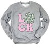 Simply Sage Market Women's Graphic Sweatshirt Irish Rainbow - 3 of 4