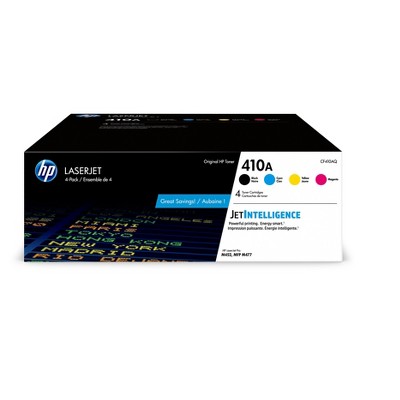 HP Inc. 410A Black Cyan Magenta and Yellow LaserJet Toner Cartridges 24396755