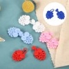 Unique Bargains Nylon Tang Suit Dress Sweater Handmade Sewing Fasteners Knot Closure Buttons 10 Sets - 4 of 4