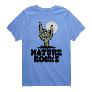 Boys' - Instant Message - Nature Rocks Short Sleeve Graphic T-Shirt - 1 of 4