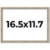 PosterPalooza | Classic Modern Silver Picture Frame - UV Acrylic, Backing Board, Hanging Hardware Included - 2 of 4