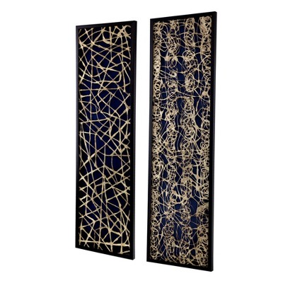SEVOBAL Wall Art Handcrafted Rice Paper Shadow Box Set Modern Transitional Decor for Cozy Living Room, Multicolored, 57.1"*17.7"*4.7"