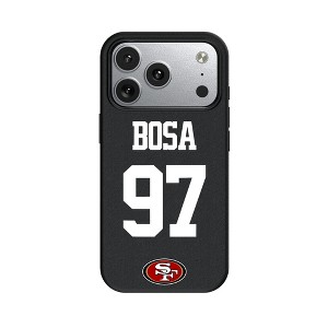 NFL San Francisco 49ers Players Game Tactic MagSafe Compatible Cell Phone Case for Apple iPhone 17 Series - 1 of 4