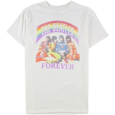 Junk Food Mens The Beatles Forever Graphic T-Shirt