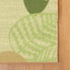 Kaplan Early Learning Sense of Place Leaf Indoor Carpet - Green - 4' x 6' Rectangle - 4 of 4
