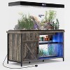 Acekool Rustic TV Stand for TVs up to 65", Farmhouse Media Console with Storage for Vinyl Records, Drawers, Power Outlets, Entertainment Center - 4 of 4