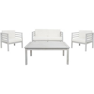 Kinnell 4Pc Living Set - Indoor/Outdoor - PAT7311 - Safavieh - 1 of 4
