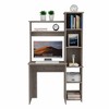 PAGED Modern Office Desk,Writing Desk with Open Storage Shelves,Armoire Desk for Home,Office,Workshop - 2 of 4