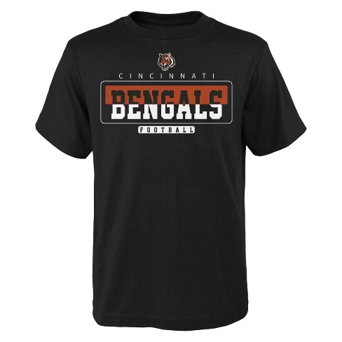 NFL Cincinnati Bengals Boys' Short Sleeve Cotton T-Shirt - XS