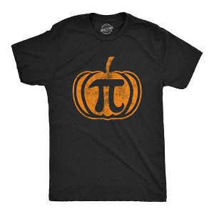 Pumpkin Pi T Shirt Funny Math Shirt Pie Tee Thanksgiving Fall Autumn T Shirt - Crazy Dog Men's T Shirt - 1 of 4