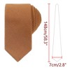 INSPIRE CHIC Men's Solid Color Pre-Tied Thick Tie Set - 2 of 4