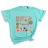Simply Sage Market Happiness Blooms From Within Garment Dyed Tee - 2 of 4