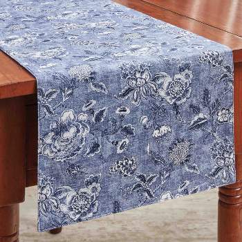 Park Designs Chinois Floral Table Runner 13" X 54"