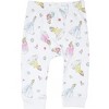 Disney Princess Belle Aurora Cinderella Baby Girls 3 Pack Pants Newborn to Infant - 3 of 4