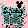 Girls' - Disney - Mickey & Friends Shirt Tail Raglan Graphic T-shirt - 2 of 4