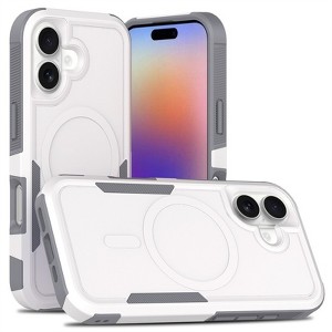 Clotth Case for iPhone 17 Air - Magnetic iPhone Case with Thickened Corners, Hard Shell Case, Compatible with MagSafe - 1 of 4