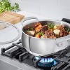 Cuisinart 4.5qt Pure Clad Triple Ply Stainless Steel Dutch Oven with Cover - 3 of 4