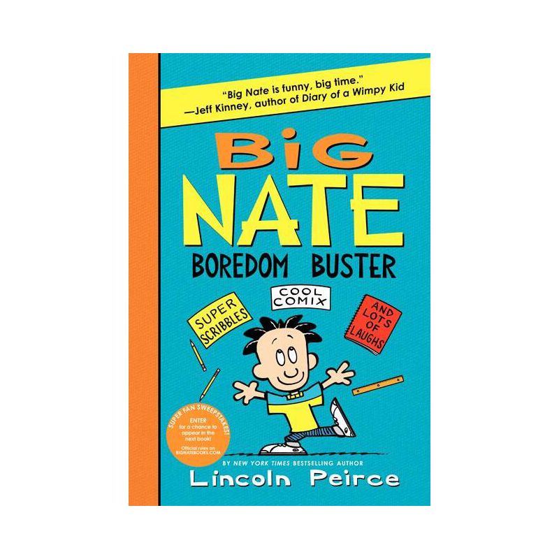 Big Nate Boredom Buster - (Big Nate Activity Book) by  Lincoln Peirce (Paperback), 1 of 2