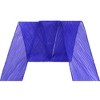 INSPIRE CHIC Women Pleated Pure Chiffon Long Solid Color Semi Sheer Stretchy Neck Scarves 1Pc - 4 of 4