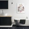 Stupell Industries Fashion Cosmetic Brushes in Glam Jars Canvas Wall Art - 2 of 4