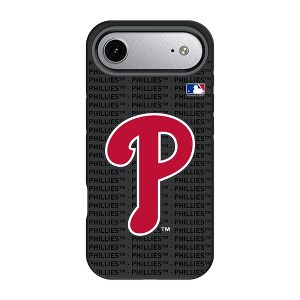 MLB National League Teams Text Backdrop Bump Cell Phone Case for Apple iPhone 17 Series - 1 of 4