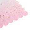 Sparkle and Bash 100 Pack Ombre Cocktail Napkins for Girl Baby Shower, Wedding, Birthday Party (5 x 5 in, Light Pink) - 4 of 4