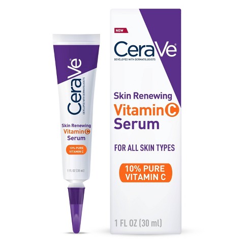 CeraVe Skin Renewing Vitamin C Serum - 1 fl oz - image 1 of 4