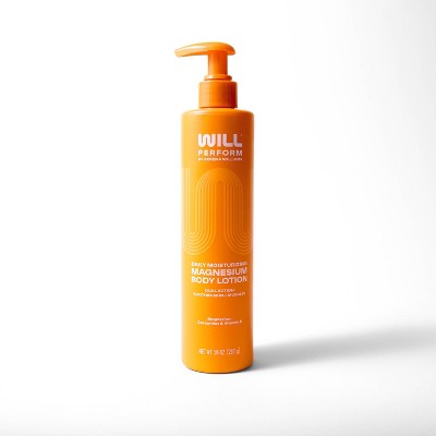 WILL Perform Daily Moisturizing Magnesium Body Lotion - 10 fl oz