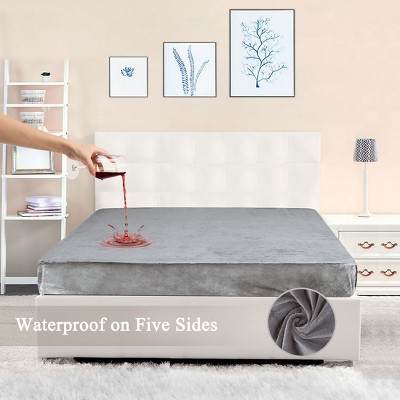 4ft Quilted Fitted Mattress Protector Three Quarter Bed Size Extra Deep Sides 