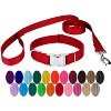 Country Brook Petz Premium Nylon Dog Collar and Leash Set for Small Medium Large Dogs - Vibrant 30+ Color Selection - 2 of 4
