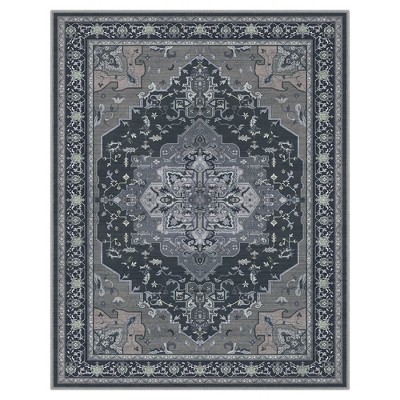 Abynow Medallion Faded Persian Indoor Area Rug