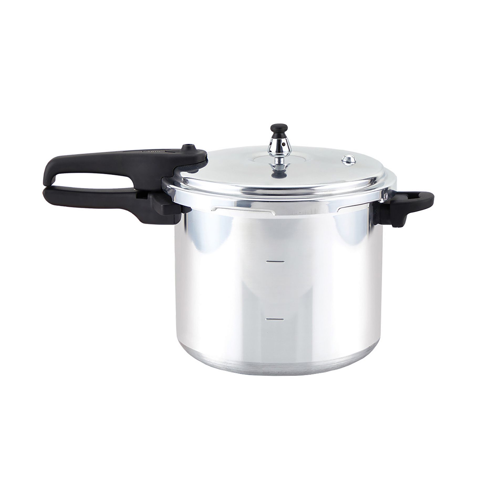 IMUSA 7qt Stovetop Natural Finish Basic Pressure Cooker - Silver: Aluminum, Locking Lid, Cool Touch Handle, Hand Wash