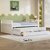 YOOCOZZ Full size Daybed with Twin size Trundle and Drawers, Full Size - 3 of 4